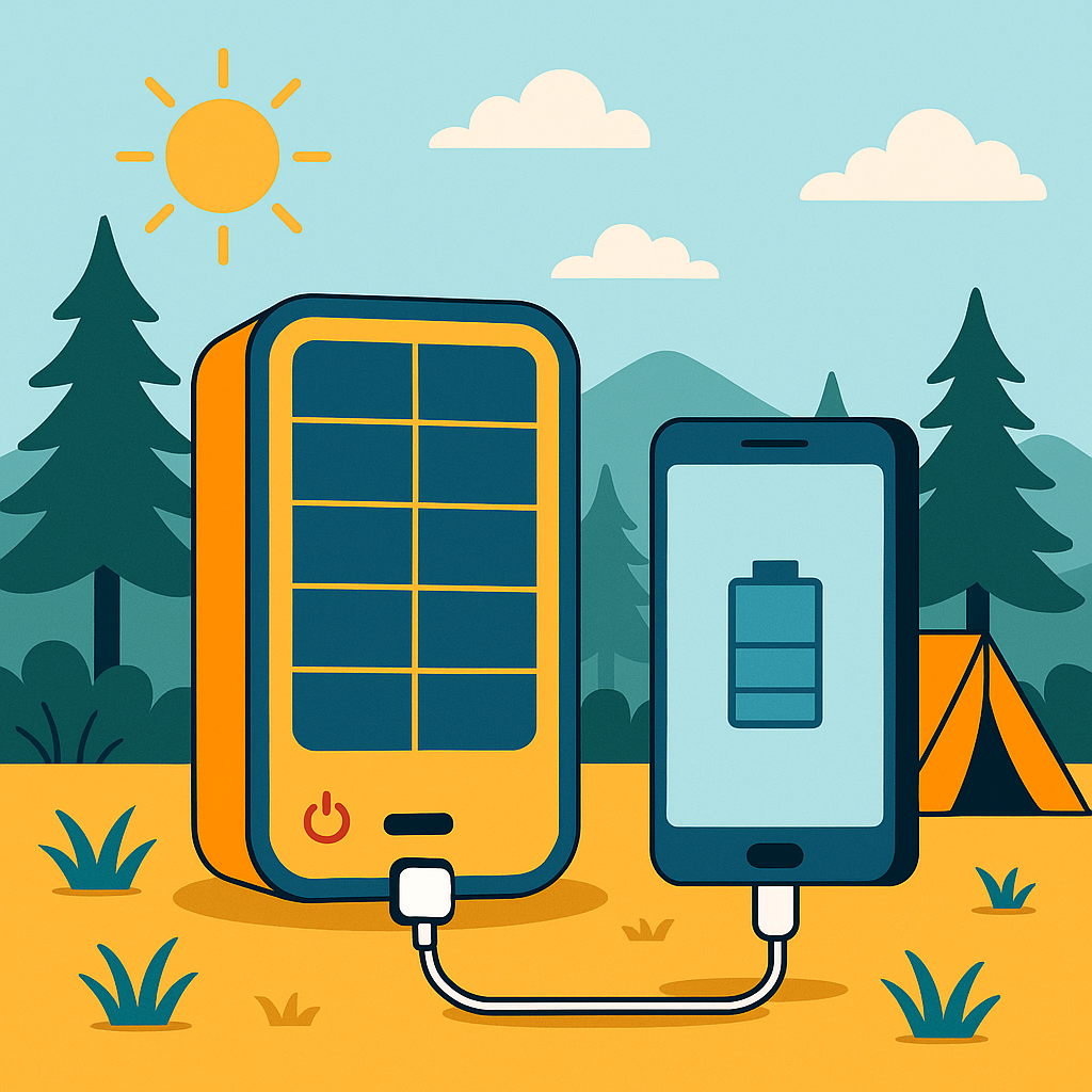 solar power bank for camping