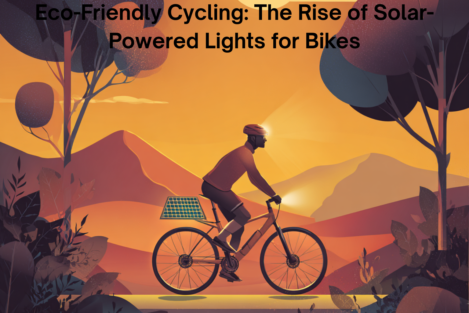 Solar-Powered Bike Lights