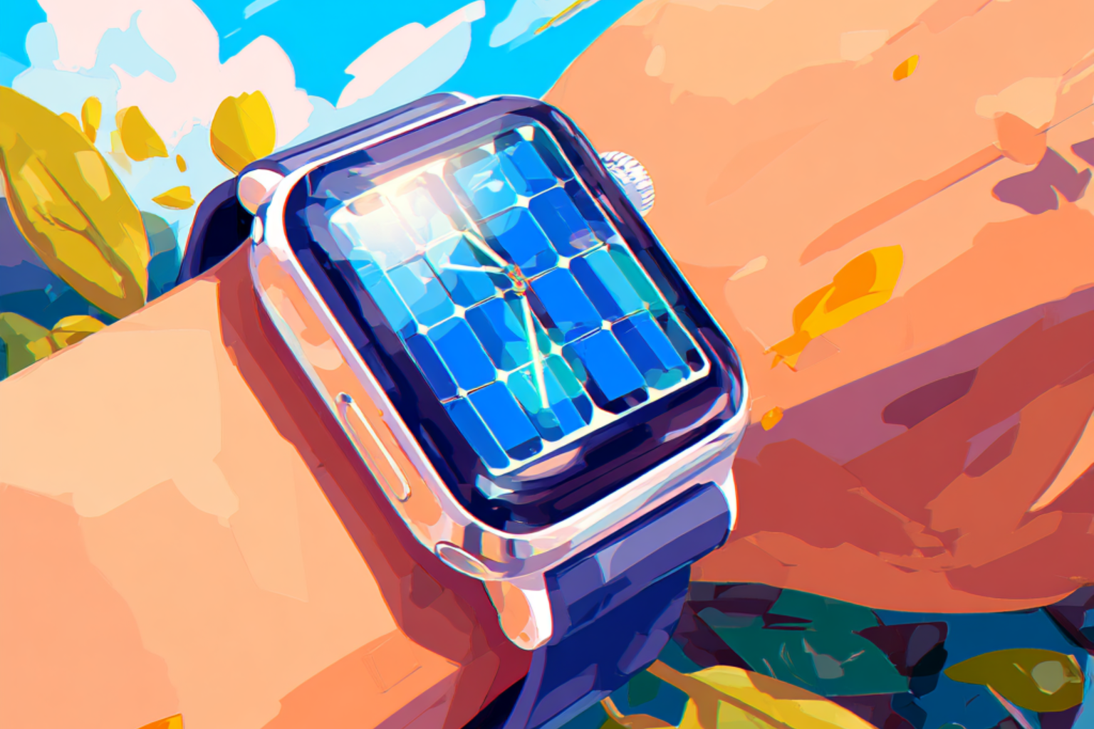 Solar-Powered Smartwatches and Bands