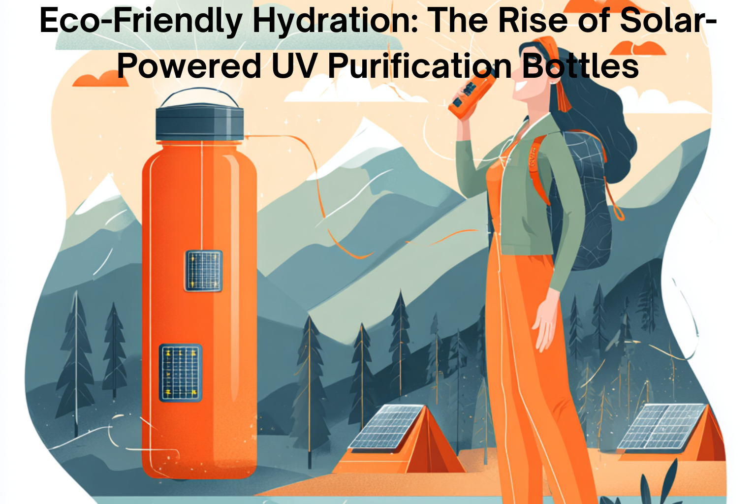 Solar UV Water Bottles