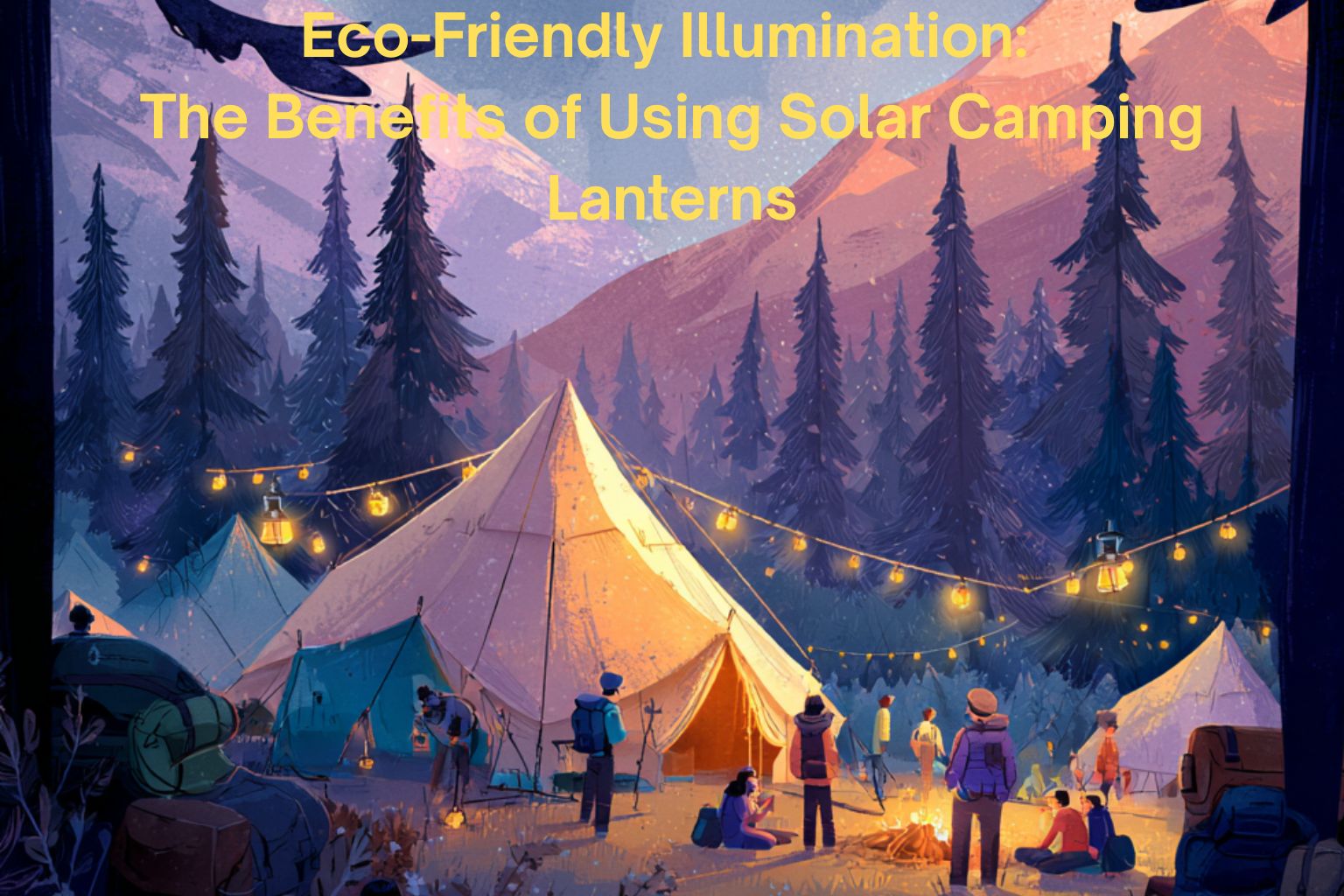Benefits of Solar Camping Lanterns