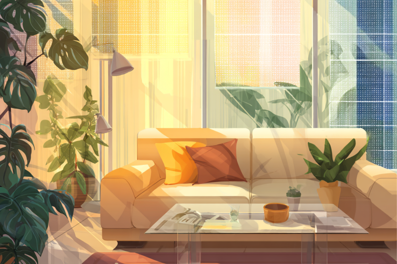 Solar-Powered Smart Blinds