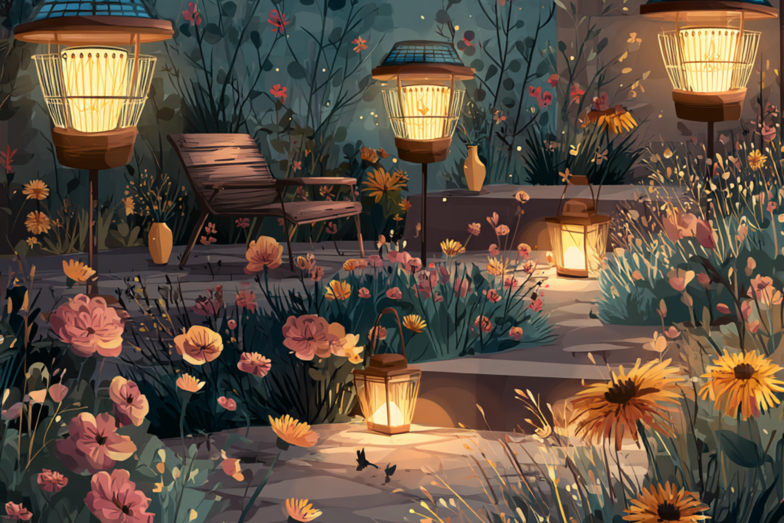 Solar-Powered Bug Zappers