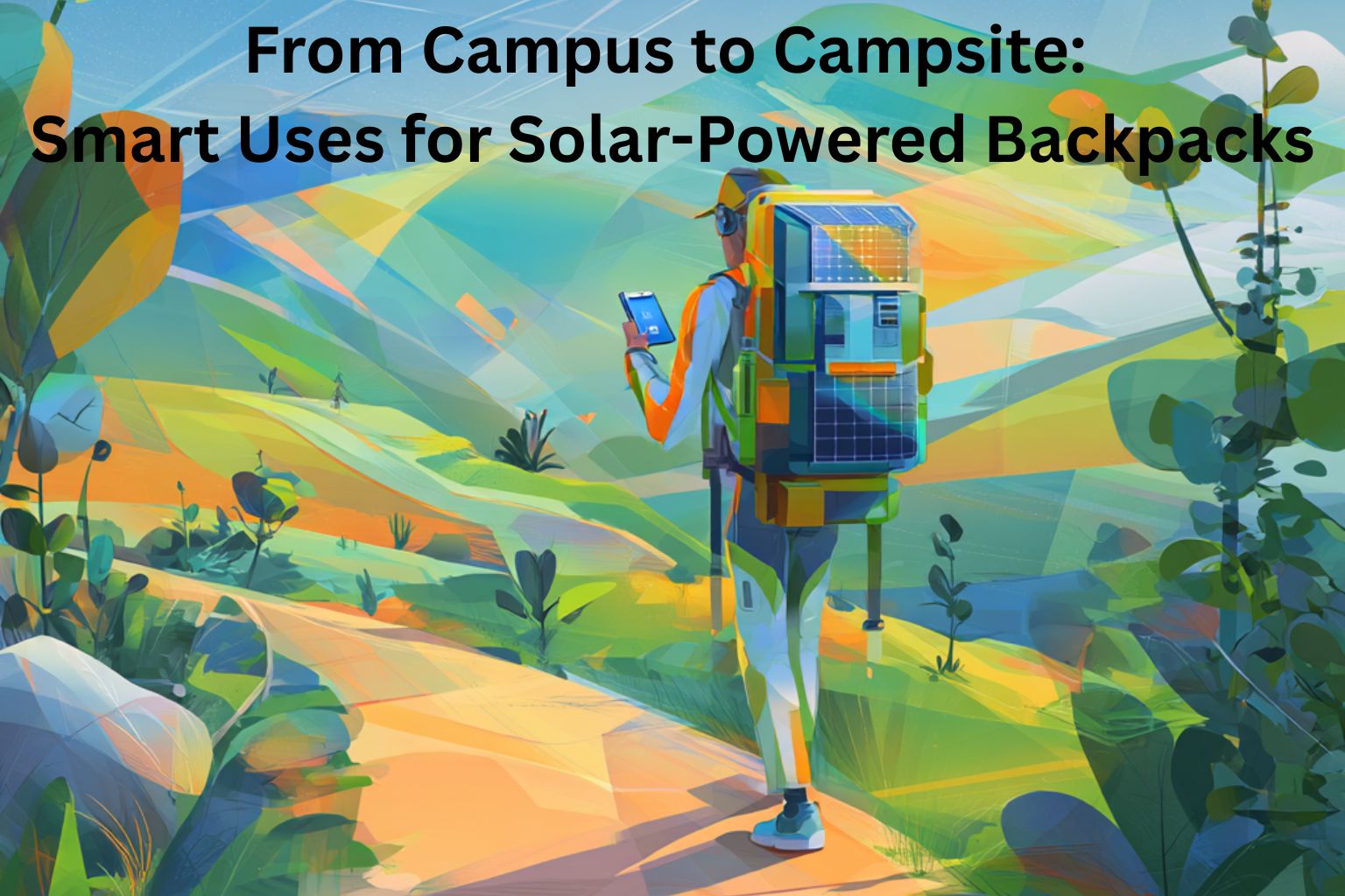 Solar-Powered Backpacks