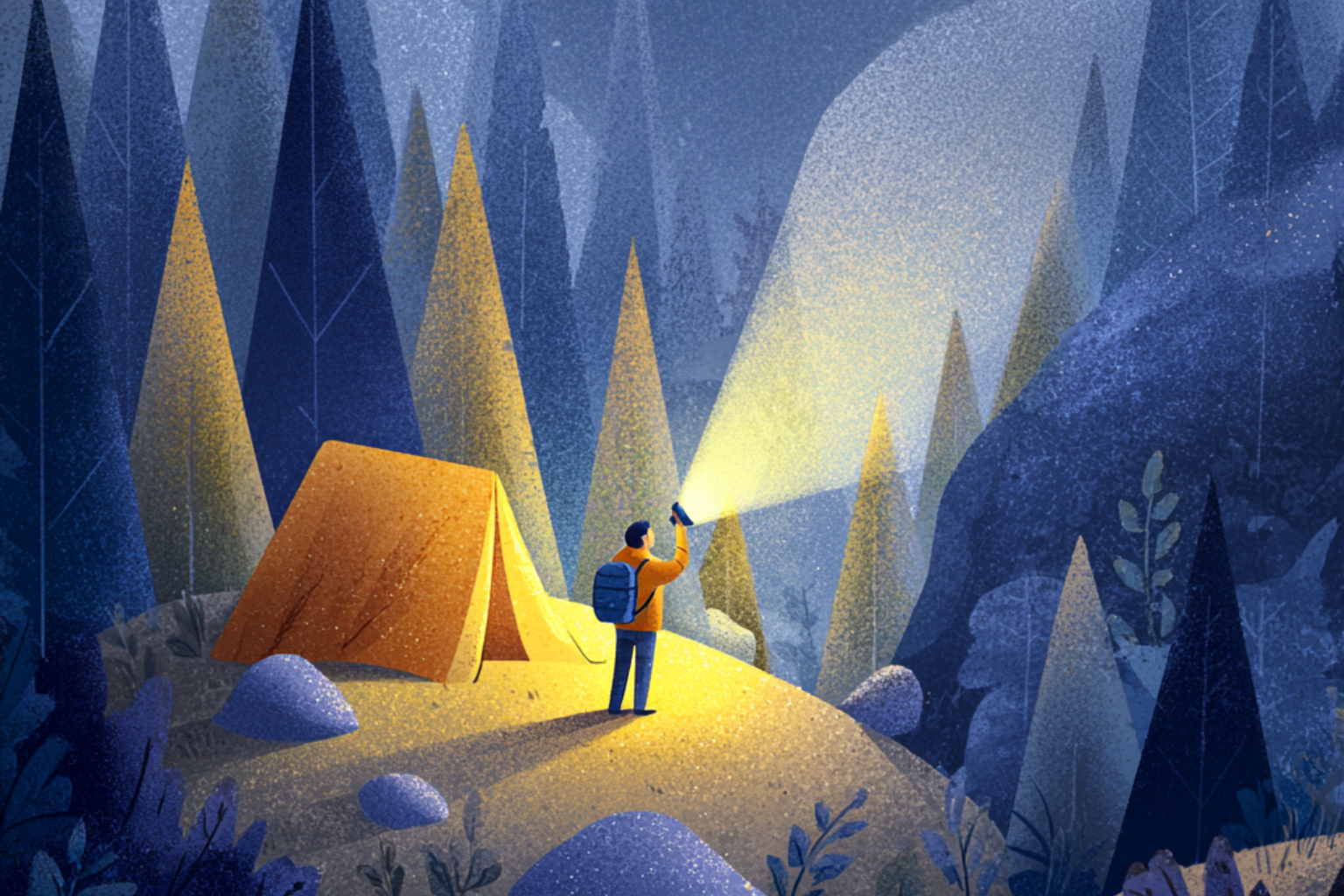 Solar flashlights for Camping, Hiking, and Emergencies