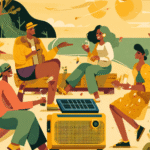 Solar-Powered Bluetooth Speakers