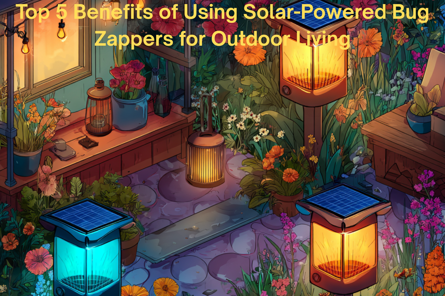 Solar Bug Zappers