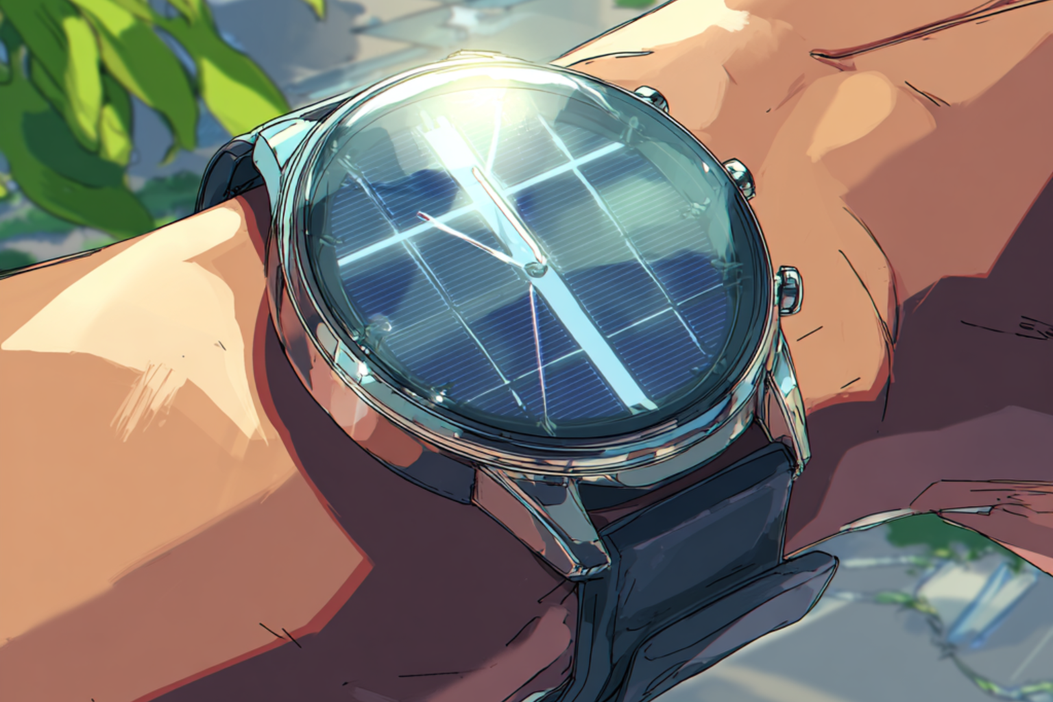 Solar-Powered Fitness Bands