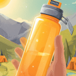 Solar-Powered UV Water Bottles