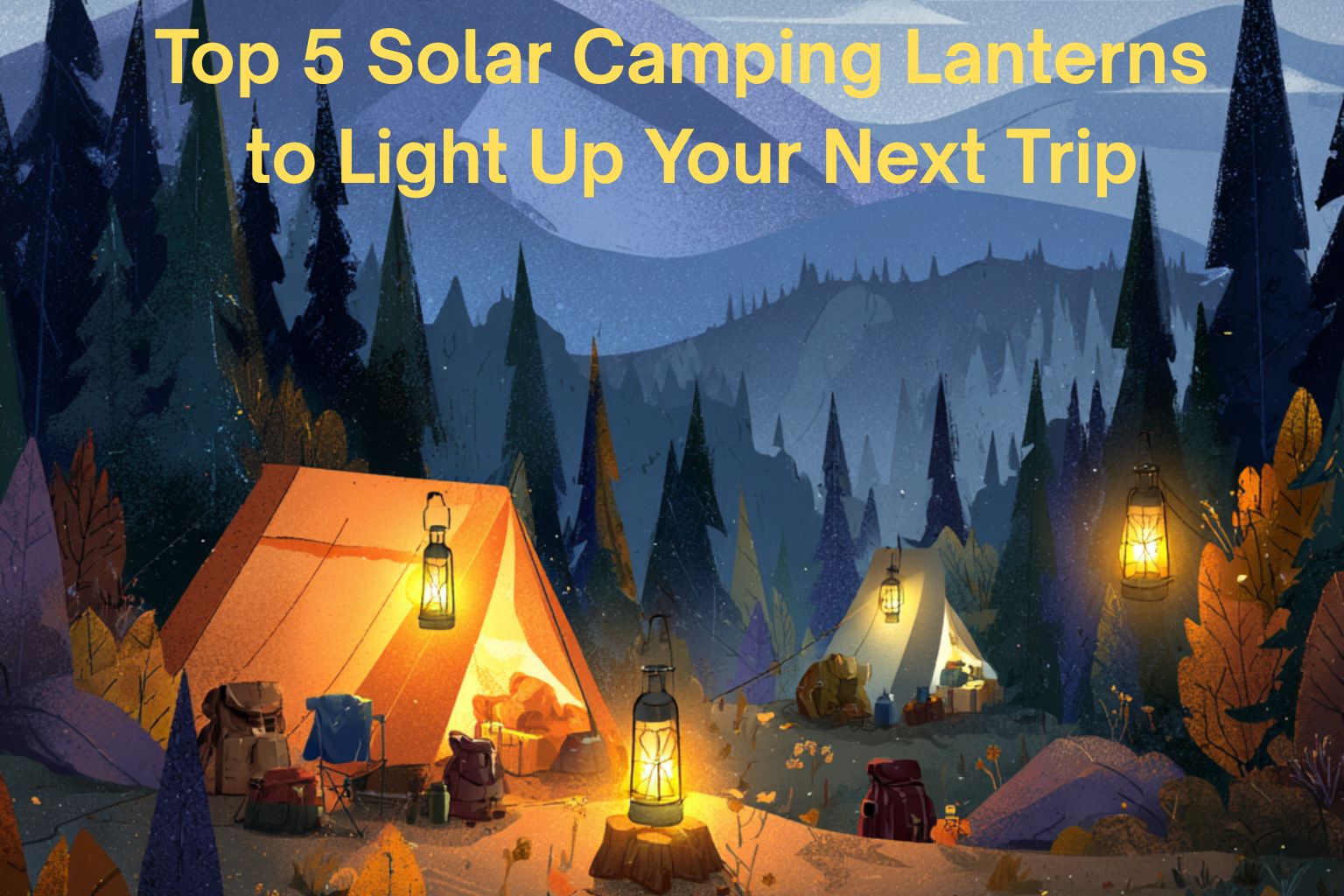 Solar Camping Lanterns