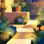 Solar-Powered Garden Lights