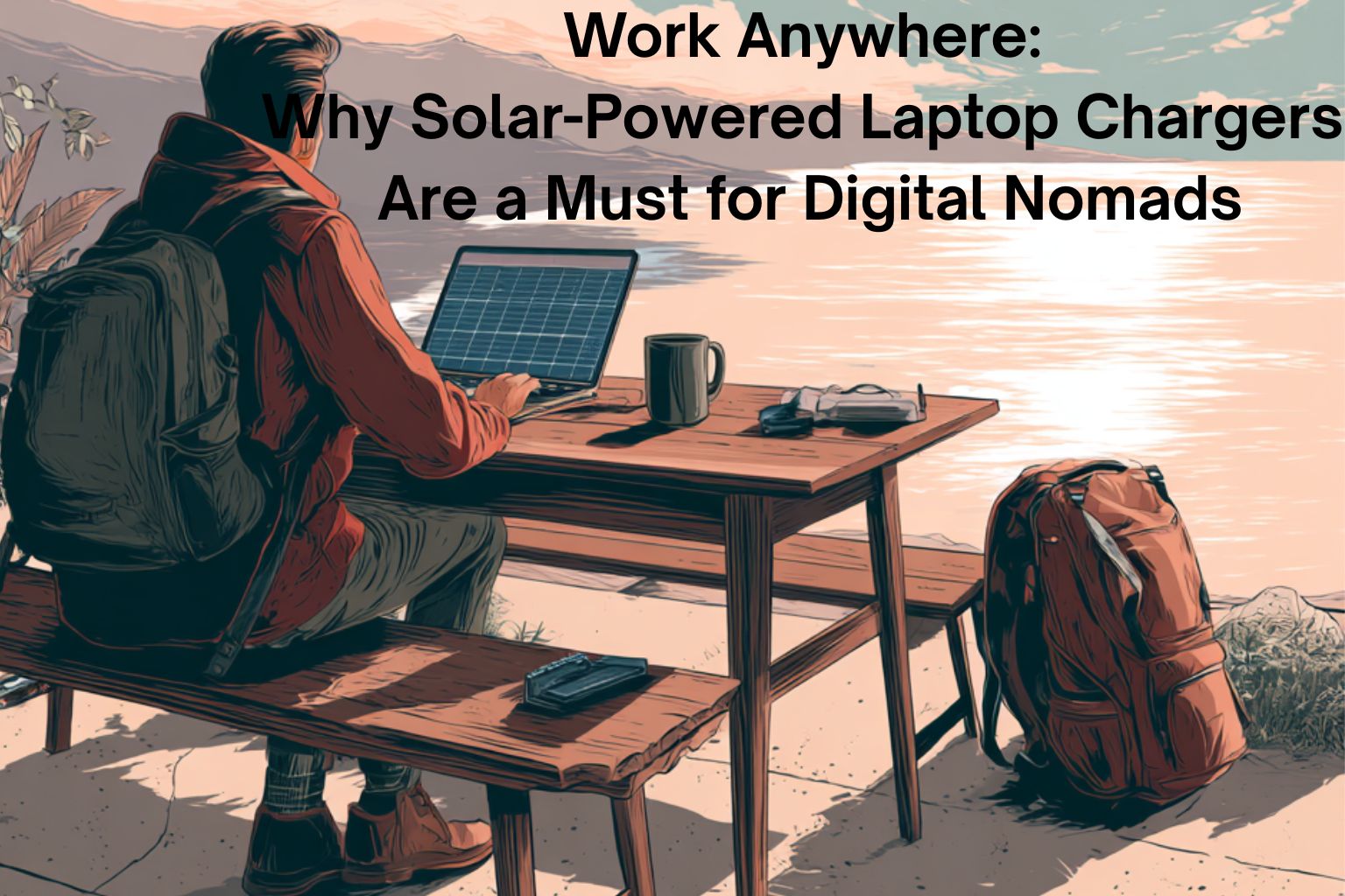 Solar-Powered Laptop Chargers